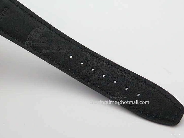 MIROTIME 1223 Effortless Portuguese IW544404 SS White Dial On Black Leather Strap A 7257